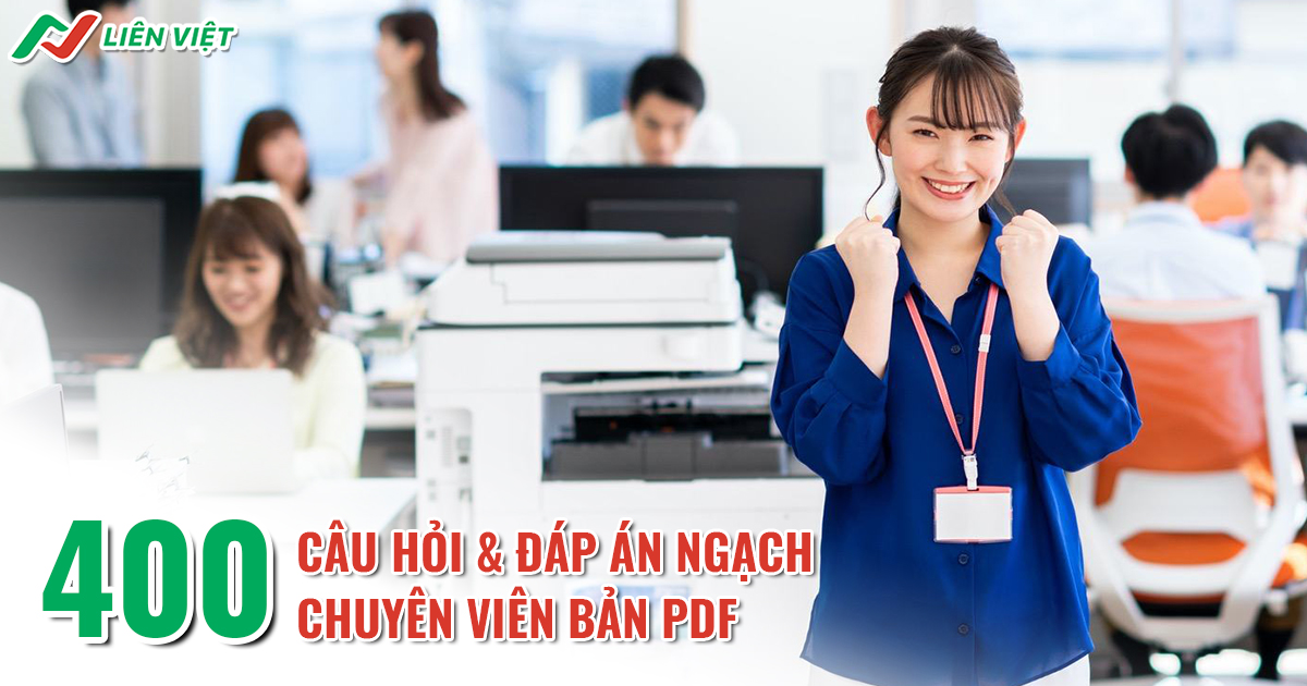 Download 400 câu hỏi và đáp án ngạch chuyên viên bản PDF