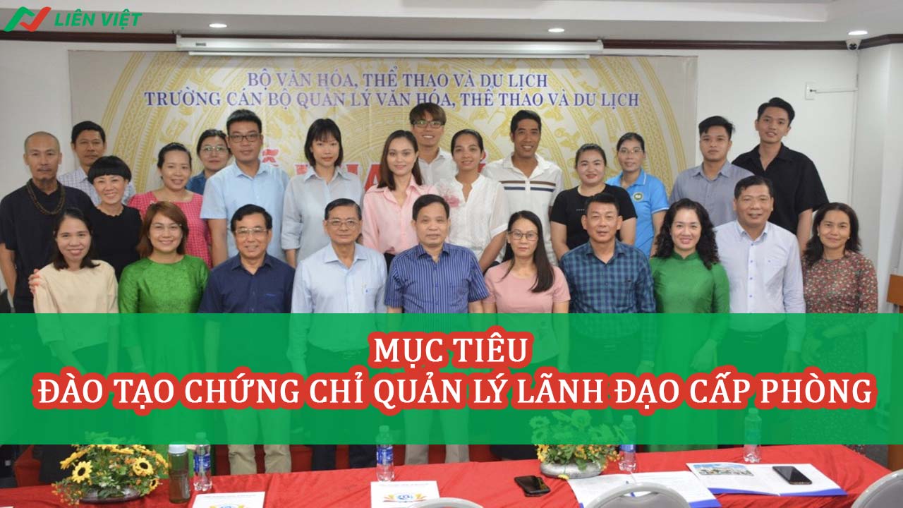 Nâng cao hiệu quả quản lý khi tham gia đào tạo quản lý cấp phòng