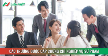 các trường được cấp chứng chỉ nghiệp vụ sư phạm