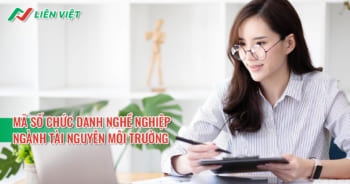 chức danh nghề nghiệp ngành tài nguyên môi trường