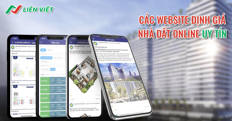 Top 20 website, app định giá nhà đất online miễn phí