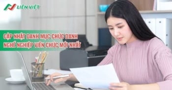 Danh mục chức danh nghề nghiệp viên chức cập nhật mới nhất