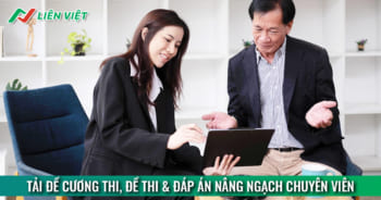 Đề thi nâng ngạch chuyên viên, nâng ngạch viên chức PDF
