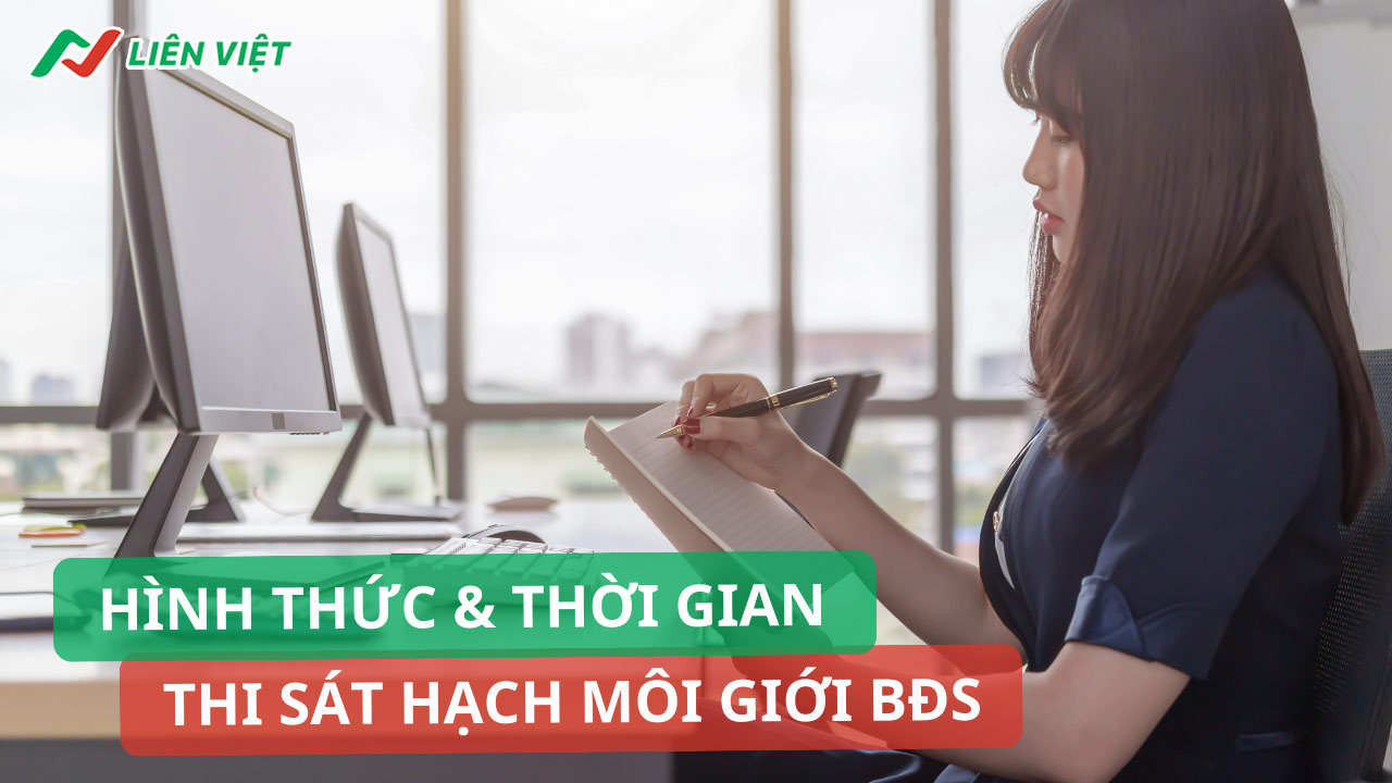 thời gian thi sát hạch cấp chứng chỉ môi giới bất động sản