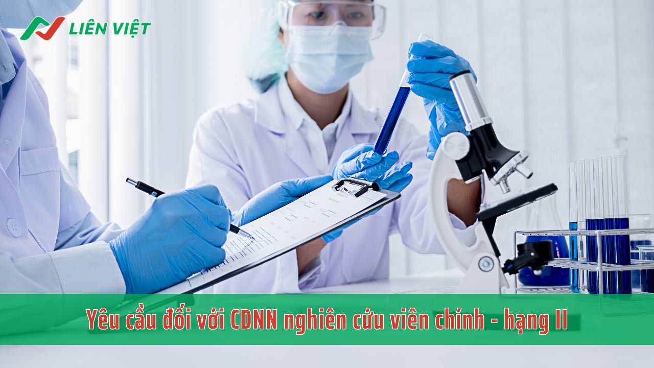 Nghiên cứu viên chính nắm vững lý thuyết và ứng dụng được nghiên cứu KH&CN