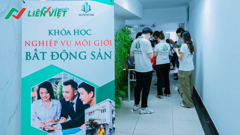 Liên Việt đảm bảo tiêu chuẩn đào tạo nghiệp vụ môi giới BĐS uy tín