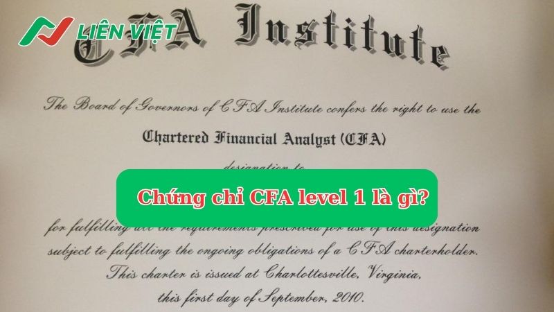 Bật mí lộ trình học chứng chỉ CFA Level 1 Cực dễ
