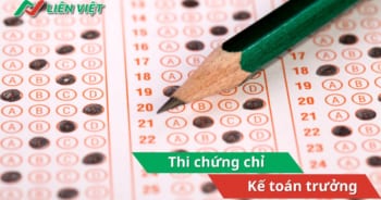 Thi chứng chỉ kế toán trưởng