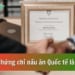 Chứng chỉ nấu ăn quốc tế là gì?