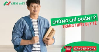 Tuyển sinh bồi dưỡng lớp quản lý trang thiết bị y tế cấp chứng chỉ