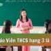 Tiêu chuẩn, nhiệm vụ của giáo viên THCS hạng 3