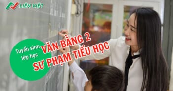 Tuyển sinh học văn bằng 2 sư phạm tiểu học online