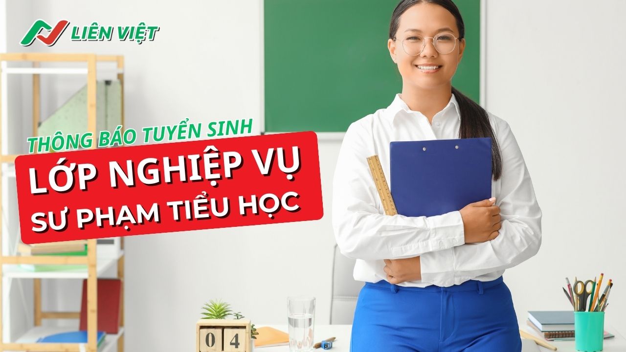 Thông báo tuyển sinh khóa học nghiệp vụ sư phạm tiểu học online tại Đà Nẵng