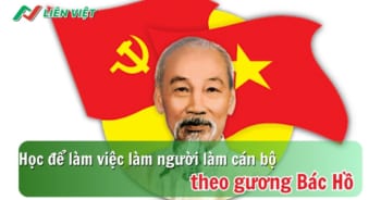 Học để làm việc, làm người, làm cán bộ