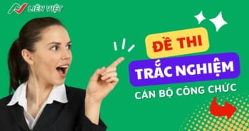 Đề thi trắc nghiệm cán bộ công chức
