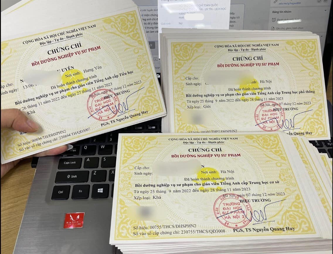Chương trình bồi dưỡng nghiệp vụ sư phạm cho giáo viên tiểu học, trung học cơ sở (THCS) và trung học phổ thông (THPT)