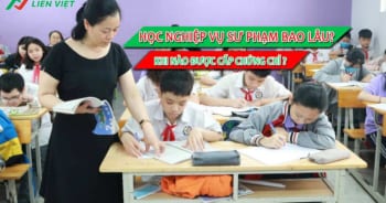 học nghiệp vụ sư phạm bao lâu
