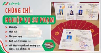 chứng chỉ bồi dưỡng nghiệp vụ sư phạm