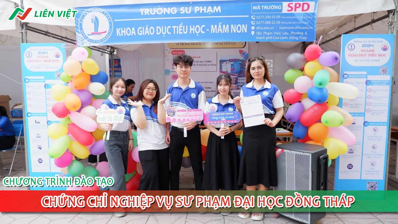 chứng chỉ nghiệp vụ sư phạm Đại học Đồng Tháp