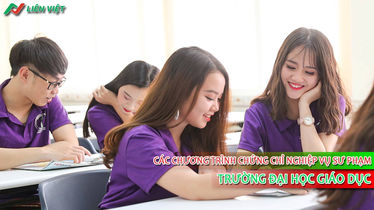 chứng chỉ nghiệp vụ sư phạm đại học giáo dục