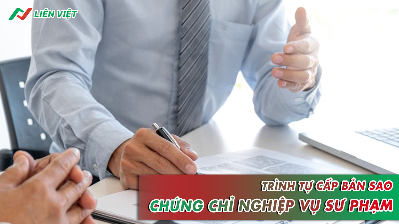 Chứng chỉ nghiệp vụ sư phạm bị mất 