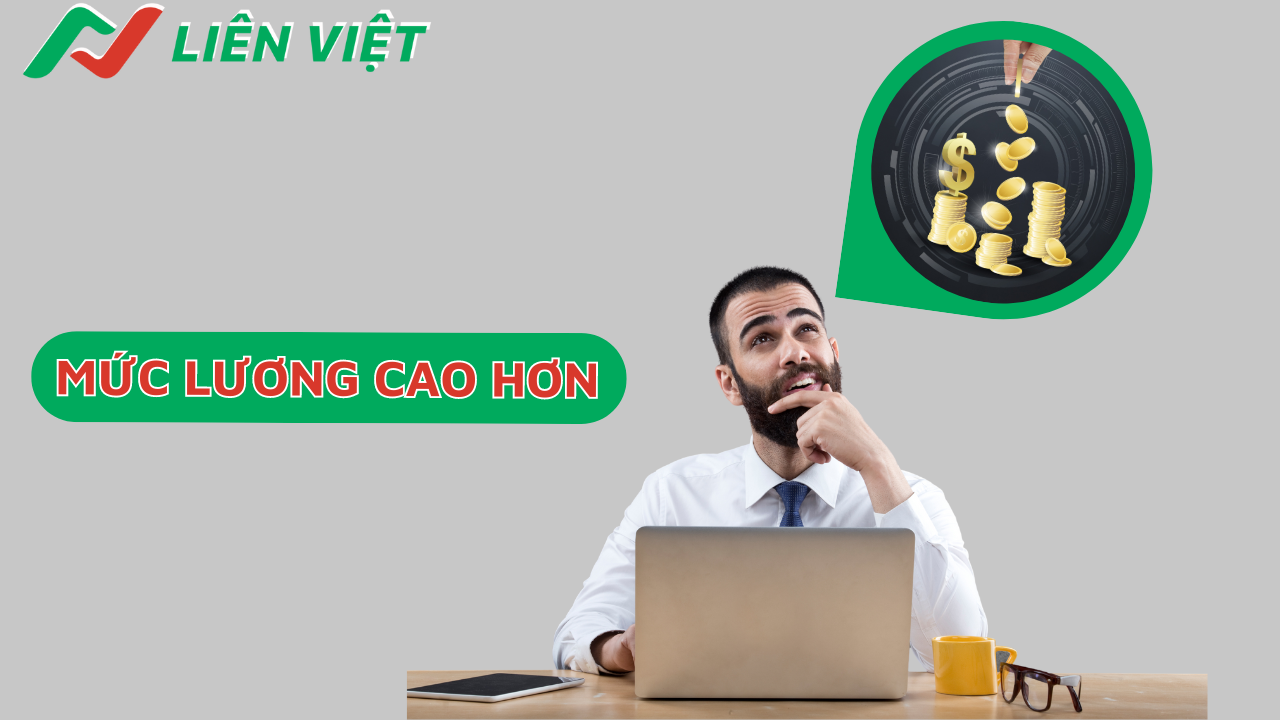 Mức lương cao hơn 