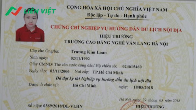 Hướng dẫn viên cần được cấp chứng chỉ hành nghề đúng quy định