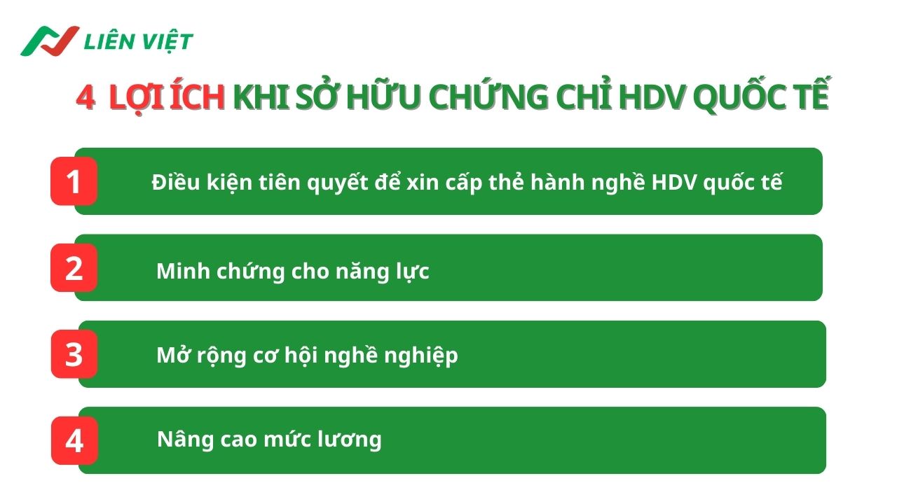 Chứng chỉ HDV du lịch mang lại nhiều lợi ích cho người sở hữu