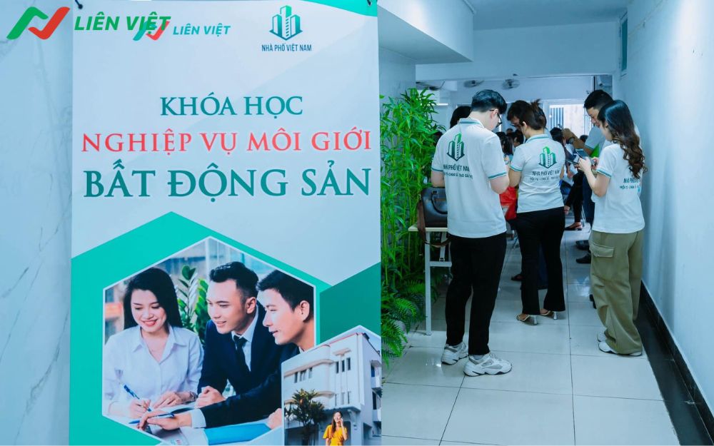 Liên Việt đảm bảo tiêu chuẩn đào tạo nghiệp vụ môi giới BĐS uy tín