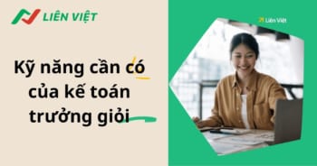 kỹ năng của kế toán trưởng