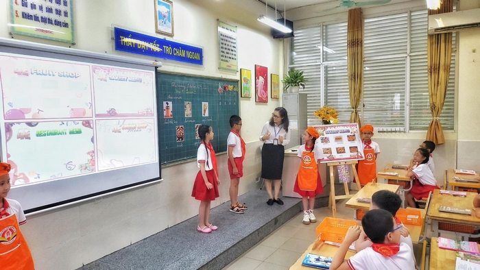 Phương pháp dạy học tích cực môn tiếng Anh THCS theo dự án yêu cầu học sinh làm các dự án thực tế để chủ động khám phá và tiếp nhận kiến thức