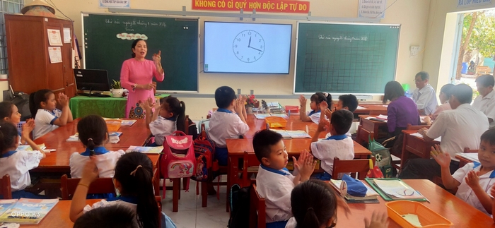Một tiết dạy theo phương pháp dạy học trực quan cần có cấu trúc, bố cục rõ ràng