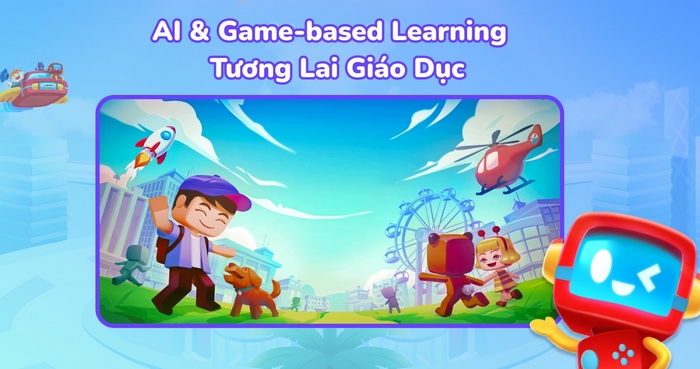 Ứng dụng AI Game Based Learning trong giáo dục giúp truyền tải kiến thức tự nhiên, sâu sắc hơn qua các trò chơi