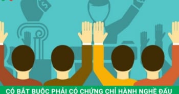bắt buộc phải có chứng chỉ hành nghề đấu thầu