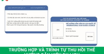 thu hồi thẻ hướng dẫn viên du lịch