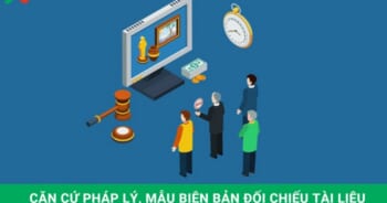 biên bản đối chiếu tài liệu đấu thầu qua mạng