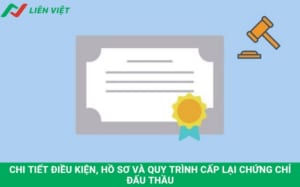 cấp lại chứng chỉ đấu thầu