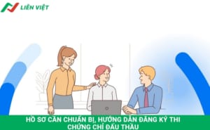 hướng dẫn đăng ký thi chứng chỉ đấu thầu