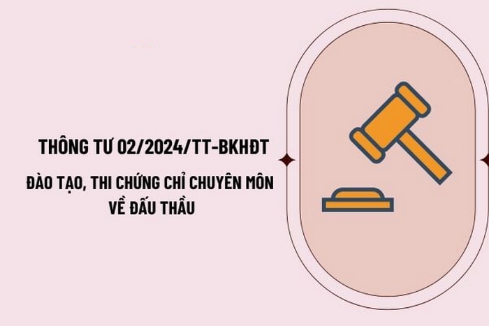 Khoản 3 Điều 17 Thông tư 02/2024/TT-BKHĐT chính là căn cứ hướng dẫn đăng ký thi chứng chỉ đấu thầu
