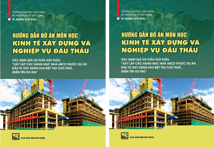 Cuốn sách đấu thầu trong xây dựng PDF "Hướng dẫn đồ án môn học kinh tế xây dựng và nghiệp vụ đấu thầu"