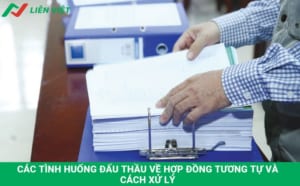 tình huống đấu thầu về hợp đồng tương tự
