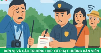 xử phạt hướng dẫn viên du lịch