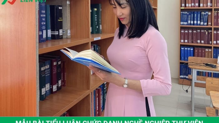 bài tiểu luận chức danh nghề nghiệp thư viện