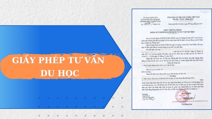 Chuẩn bị hồ sơ xin giấy phép tư vấn du học nộp cho cơ quan có thẩm quyền là bước đầu tiên để hoạt động tư vấn du học hợp pháp