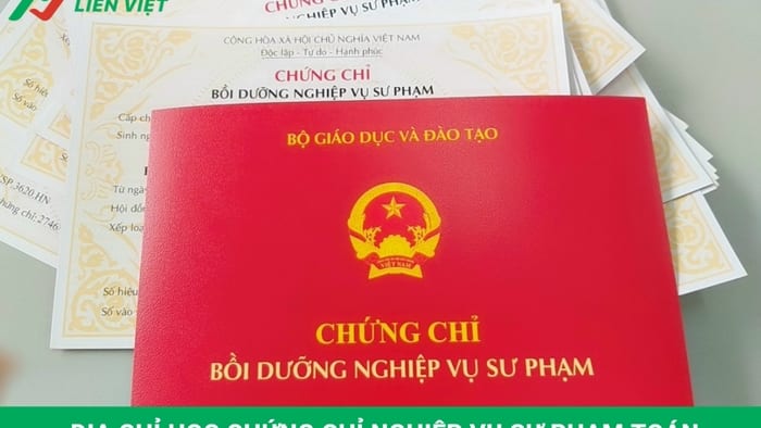 chứng chỉ nghiệp vụ sư phạm toán