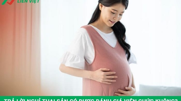nghỉ thai sản có được đánh giá viên chức không