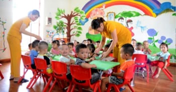 giáo trình chăm sóc sức khỏe trẻ em mầm non