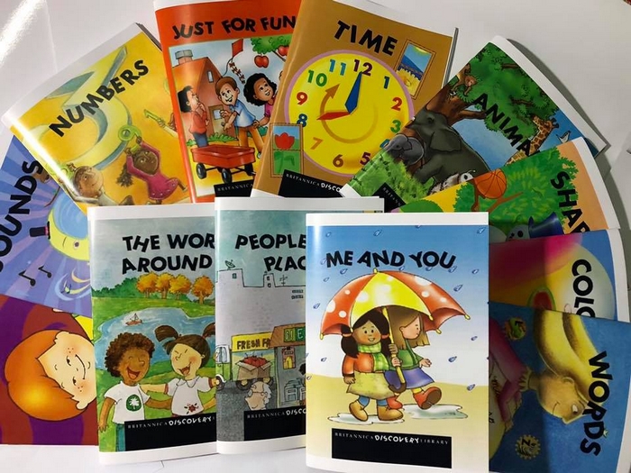 Giáo trình tiếng Anh cho trẻ mầm non Britannica Discovery Library