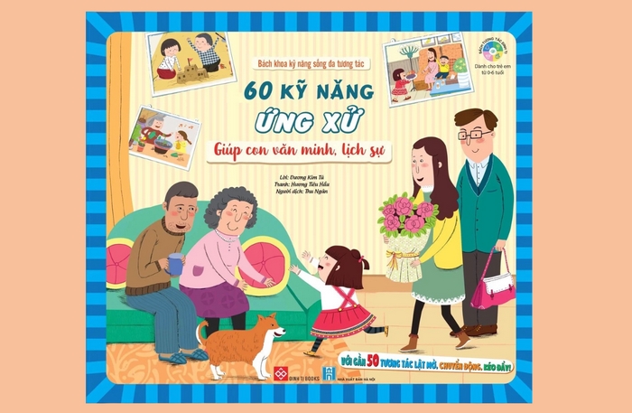 Cuốn sách 60 kỹ năng ứng xử giúp con văn minh, lịch sự