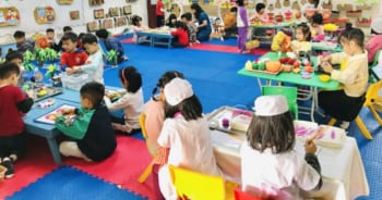 tổ chức hoạt động vui chơi cho trẻ mầm non